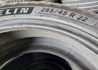 285/45-22 Dot 3124 με πεντακάθαρα πλαϊνά! (4τμχ) MICHELIN-thumb-12