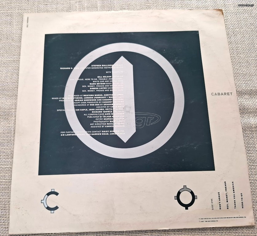 Cabaret Voltaire – Code LP