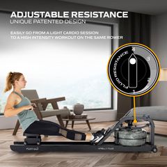 Fluid Apollo Plus Black Κωπηλατική Νερού-thumb-3