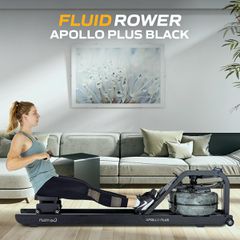 Fluid Apollo Plus Black Κωπηλατική Νερού-thumb-8