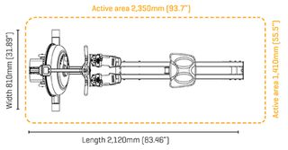 Fluid Evolution E350 Silver Bronze Κωπηλατική Νερού-thumb-7
