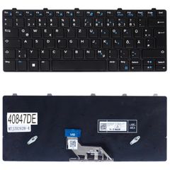 Deutsche Tastatur für Laptop - German Laptop Keyboard για Dell Chromebook 11 3180 3181 3189 2-in-1 13 3380 TVPGD 0TVPGD PMDGW 0PMDGW HNXPM 0HNXPM PK131X21A05 NSK-EJ0SC DE Black ( Κωδ.40847DE )