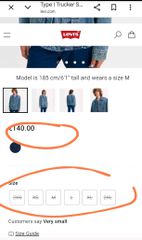 Levi’s Type 1 Jacket L – Καινούργιο-thumb-15
