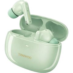TRANYOO T-M2 ANC Bluetooth 5.4 Ασύρματα Ακουστικά – Mint