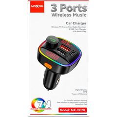 Moxom MX-VC28 Bluetooth FM Transmitter-thumb-1