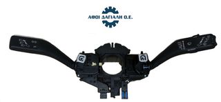 AUDI A3, SEAT LEON, VW GOLF, TIGUAN, CADDY, SCIROCCO, SKODA OCTAVIA, YETI (2004-2014), Διακόπτες φώτων/φλας και υαλοκαθαριστήρων, με κωδικούς 1K0953503HB, 1K0953513E, 1K0953519J