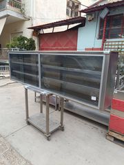 Ποτηριέρα με συρόμενα κρύσταλλα 240cm (Α4197)-thumb-1