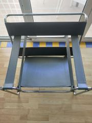 Πολυθρόνα vintage Marcel Brauer style Wassily / Iconic Bauhaus design/model B3 / 70s/