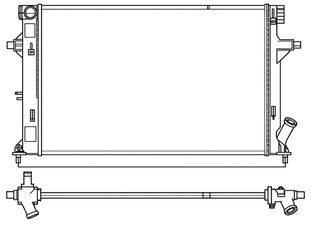 ΨΥΓΕΙΟ 1.4-1.6 Mpi ΒΕΝΖΙΝΗ ΜΗΧΑΝΙΚΟ (610x411x16) (KOYO)