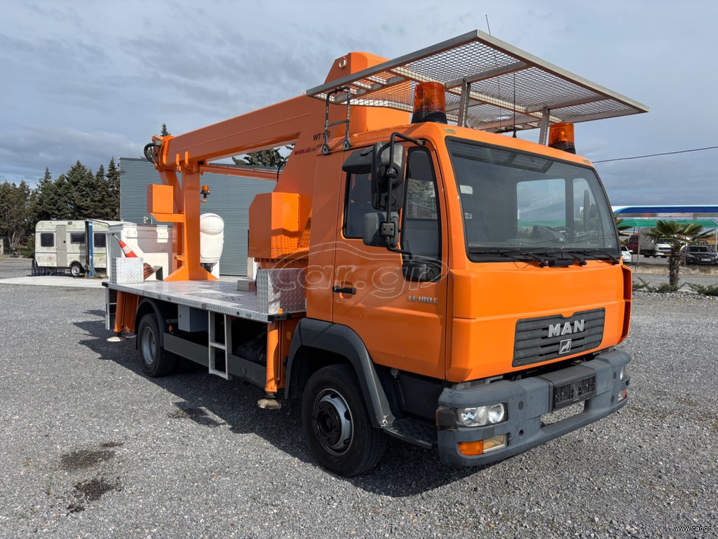 Γερανός-Φορτηγά Με Γερανό MAN 2001 LE 2000 WUMAG Elefant WT 17 h