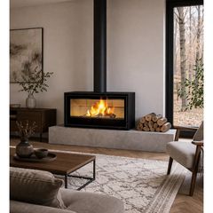 Ενεργειακό Τζάκι Ξύλου C Chama Salamander Cristal 88