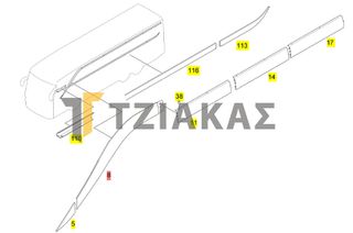 ΝΙΚΕΛ ΠΛΑΙΝΟ ΑΡ SETRA 415HDH για SETRA Series 400