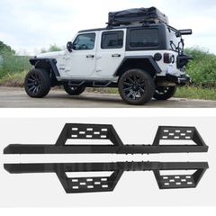 Πλαϊνά Σκαλοπάτια Jeep Wrangler JK 07-17 Steel Side Steps Off-Road V1 Design