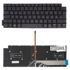 Deutsche Tastatur für Laptop - German Laptop Keyboard για Dell Inspiron 7490 7391 13 5301 5390 5391 Latitude 3301 6VXWW 7D4K4 08GH4P PK132KD3A01 490.0GD07.0L1D 0XKGG 2RVRV DE No Frame Backlight Gray (