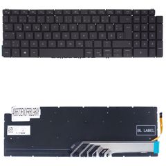 Deutsche Tastatur für Laptop - German Laptop Keyboard για Dell Inspiron 15 7590 7590 2-in-1 7791 2-in-1 7591 2-in-1 Vostro 15 5502 3501 1FRFK 01FRFK 5TPPT 6KNG80L00U NSK-QF0BW DE No Frame Backlight Gr