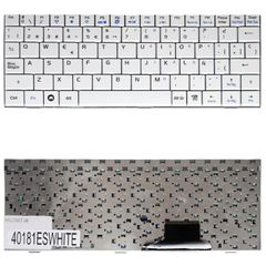 Teclado Español para Portátil - Spanish Laptop Keyboard για Asus Eee PC 700 EPC700 701 900 901 900A 900HD V072462AK1 04GN021KUS00-1 0KNA-012UK03 MP-07C63US PK37B003F00 ES White ( Κωδ.40181ESWHITE )