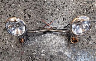 ΠΡΟΒΟΛΕΙΣ ΟΜΙΧΛΗΣ ΆΡΙΣΤΗΣ ΠΟΙΌΤΗΤΑΣ RetroMoto ΧΡΩΜΙΟ ΝΙΚΕΛ ΜΑΤ CUSTOM PROJECT BOBBER TRACKER SCRAMBLER CHOPPER ΤΗΣ RETROMOTO!!! MotorDMS.