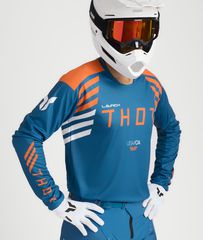 Μπλούζα MX THOR  LAUNCHMODE Zone Jersey Blue/Orange-thumb-1