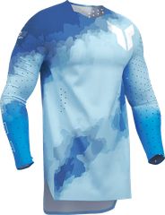 Μπλούζα Μηχανής Thor  Sportmode Carbon Jersey Μπλε