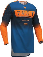 Μπλούζα Μηχανής Thor Sportmode Geo Jersey Μπλε-Πορτοκαλί
