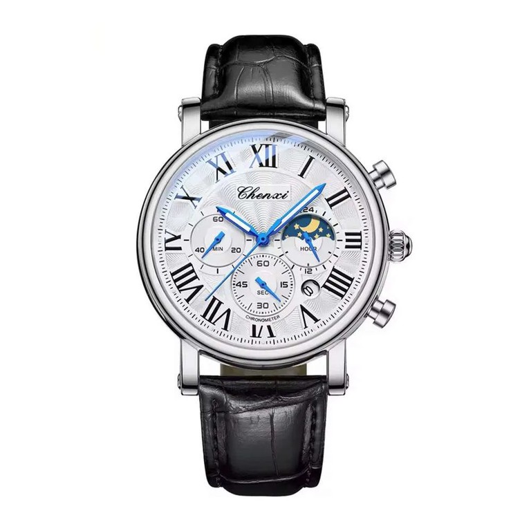 Ανδρικό ρολόϊ Moonphase celestial ατσάλι