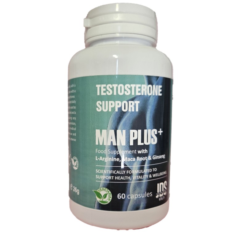 MAN PLUS: Testosterone Support 60cps
