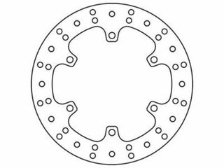 Κωδ.325898 TRW δισκόπλακα πίσω 220/116x5mm 6x133mm, διάμετρος τρύπας 8,5mm, για YAMAHA YZF-R1, YZF-R6 1000/600  τηλ.215-215-8211