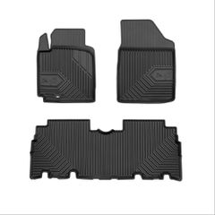 Πατάκια Αυτοκινήτου No77 Σκαφάκια για Toyota Yaris Verso 1999-2005 3τμχ Frogum | Pancarshop