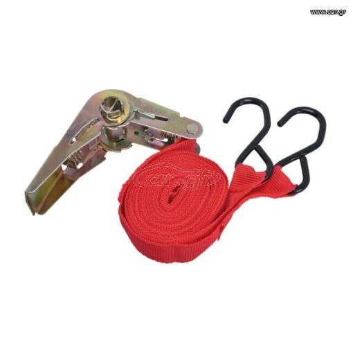 Ratchet tie down 100kg, 5m