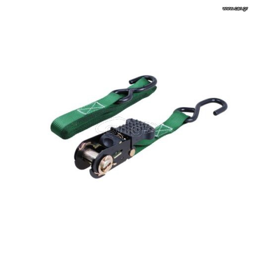 Ratchet tie down strap 500kg, 5m