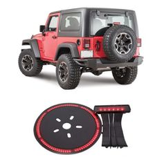 Jeep Wrangler JK 2007-2018 Spare Tire LED Brake Light Kit