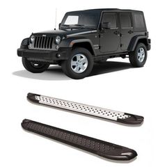 Jeep Wrangler JK 2007-2018 Aluminum Side Steps - [Artemis]