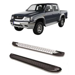 Toyota Hilux Tiger 1997-05 Aluminum Side Steps - [Artemis]