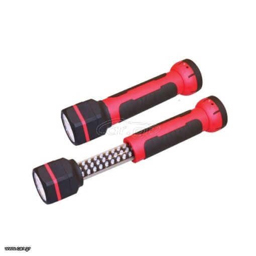 Led telescopic working lamp 30+6led