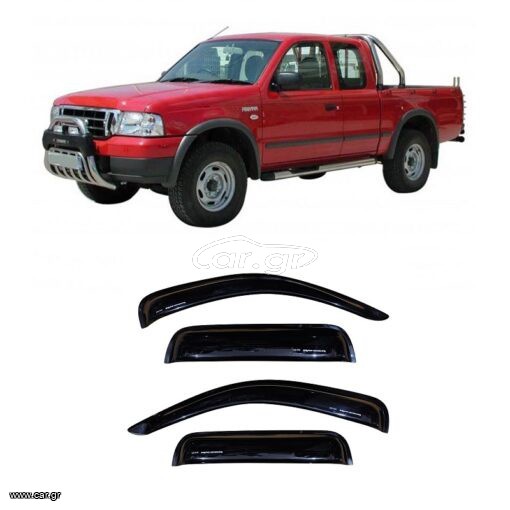 Ford Ranger Wind Deflectors 1998-2005