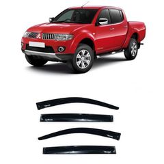 Mitsubishi L200 Triton Wind Deflectors [2005-2015]