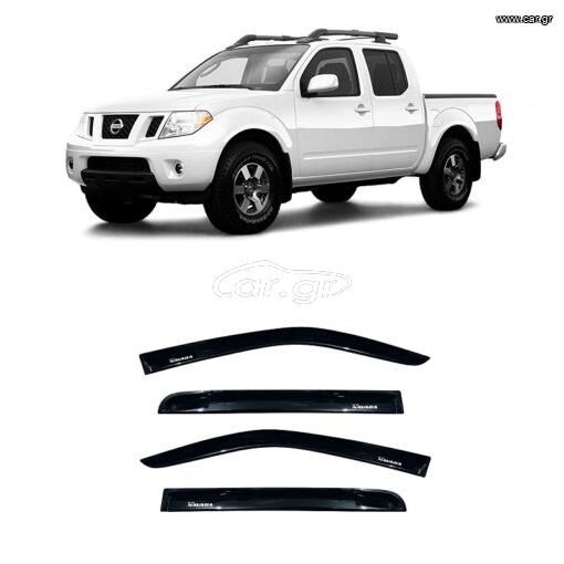 Nissan Navara D40 Wind Deflectors [2005-2015]