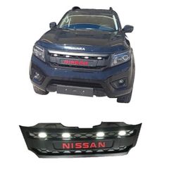 Nissan Navara NP300 2015+ Grille With Or Without LED [Type 2]
