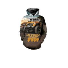 Jeep Hoodie orange