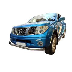 Nissan Navara D40 2005-2015 Inox City Front Bumper - [Tetri]