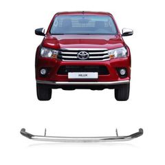 Toyota Hilux Revo/Rocco 2015-2020 Inox City Front Bumper - [Tetri]