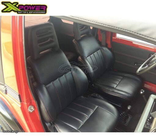 Leather original type seat covers Suzuki Samurai