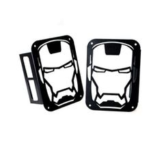 Jeep Wrangler JK 2007-2018 Taillight Covers [Ironman]