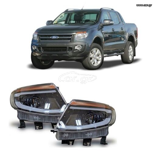 Ford Ranger T6 2012-2016 Modified LED Headlights
