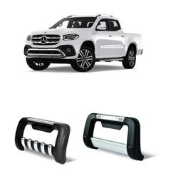 Mercedes X-Class 2017-2020 Polyurethane Bull Bar - [Atlas-Winbo]