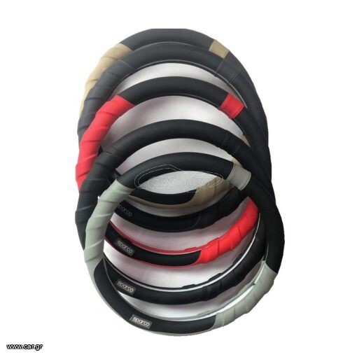 Steering Wheel Cover Leather Type [Sparco]