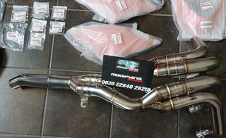 exatmisi INOX tipou Akrapovič 38/45/60mm gia SUZUKI GSX 1300 - R Hayabusa 1340cc GEN 3-2021-2026 ---> MODIFYING GARAGE "since1993" TAKEGAWAGR - 4miniracingparts,gr