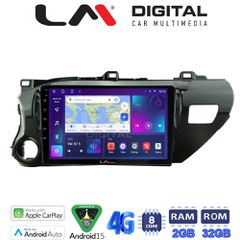 LM Digital - LM ZR8588 GPS Οθόνη OEM Multimedia Αυτοκινήτου για TOYOTA HILUX 2017> (CarPlay/AndroidAuto/BT/GPS/WIFI/GPRS)