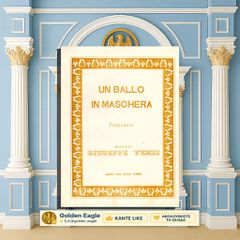Un Ballo in Maschera (potpurri) [Μουσική: Giuseppe Verdi - Εκδ: Γ. Φεξή δεκ 1910] παρτιτούρα, πιάνο / Αποκριάτικος Χορός του Τζουζέπε Βέρντι