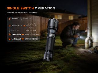 Φακός Fenix C7 PRO Επαναφορτιζόμενος Με USB-thumb-3